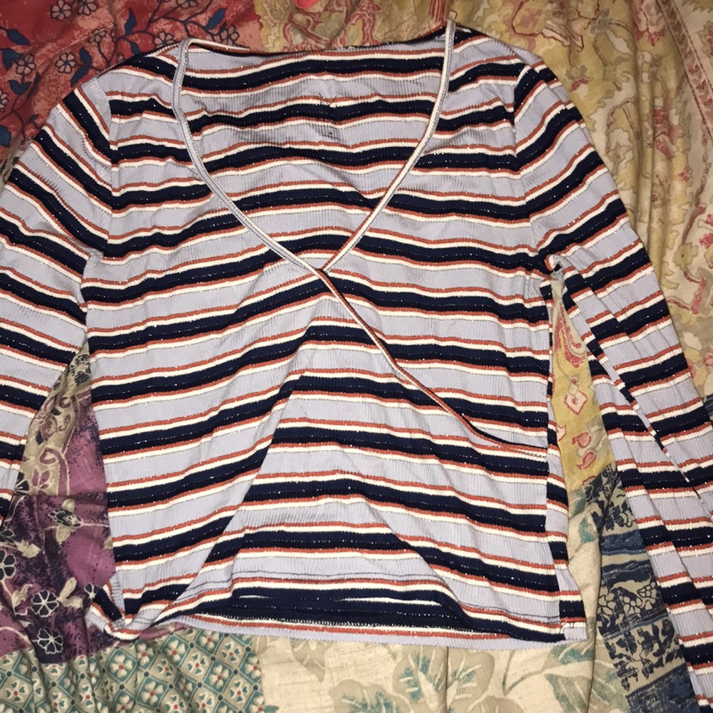 pacsun basics long sleeve striped shirt